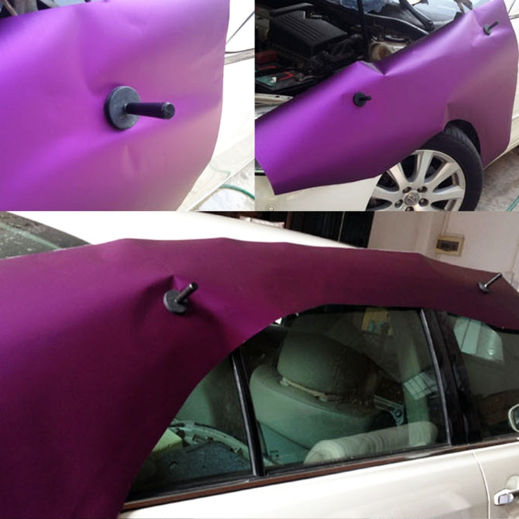 2 ชิ้นยานพาหนะป้ายรถทำเครื่องมือกราฟิกไวนิลห่อ G Ripper ผู้ถือแม่เหล็ก, Magnet Holder Black