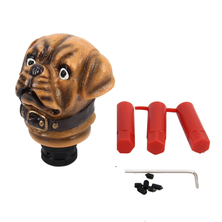 Bulldog Shaped Universal รถ Shifter Cover Manual เกียร์อัตโนมัติ Shift Knob, Bulldog Shaped
