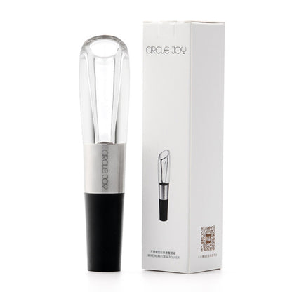 Original Xiaomi Youpin CIRCLE JOY สแตนเลสแบบพกพา Essential Aerating ออกซิเจนไวน์ Pourer Decanter, Wine Pourer