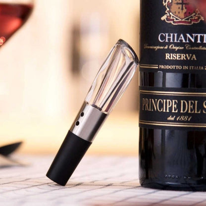 Original Xiaomi Youpin CIRCLE JOY สแตนเลสแบบพกพา Essential Aerating ออกซิเจนไวน์ Pourer Decanter, Wine Pourer