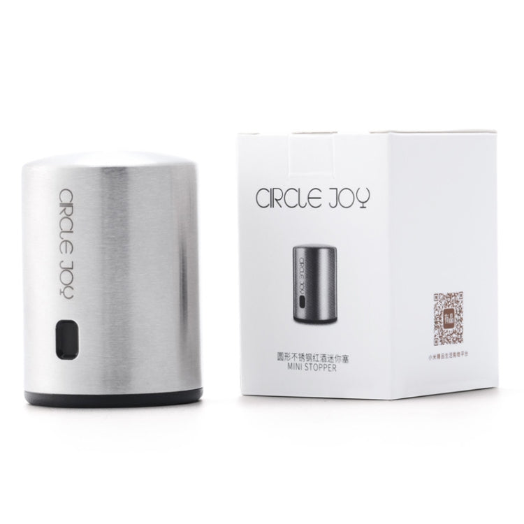 Original Xiaomi Youpin Circle Joy สแตนเลสสูญญากาศหน่วยความจำจุกไวน์, Wine Stopper