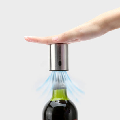 Original Xiaomi Youpin Circle Joy สแตนเลสสูญญากาศหน่วยความจำจุกไวน์, Wine Stopper