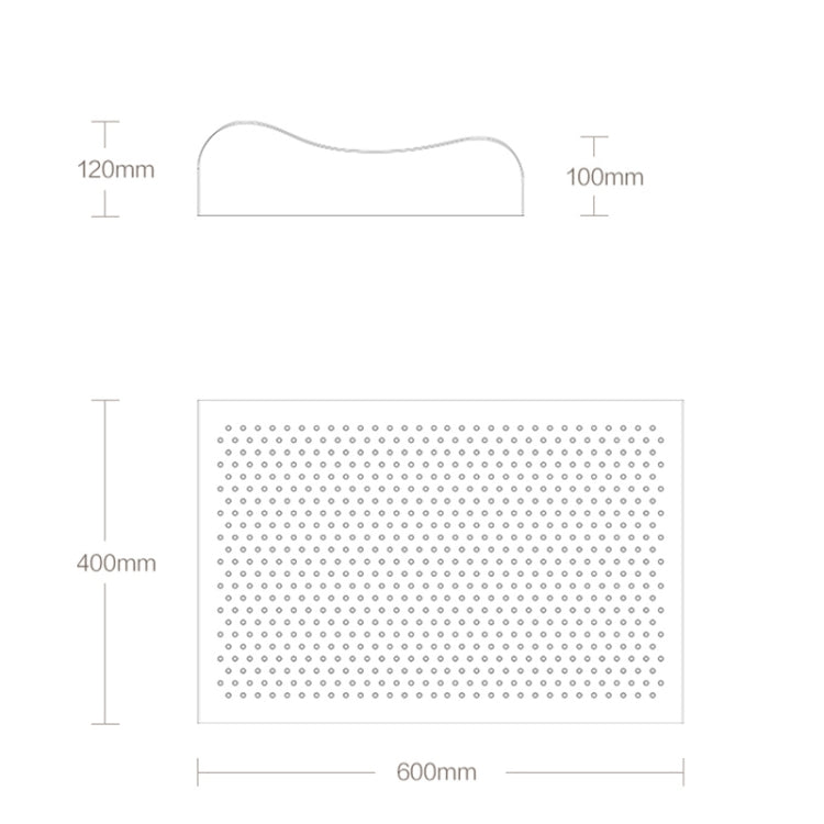 ต้นฉบับ Xiaomi Youpin 8H Z2 หมอนน้ำยางธรรมชาตินุ่มระบายอากาศป้องกันกระดูกสันหลังนวดดูแลหมอนพร้อมปลอกหมอนผ้าฝ้าย