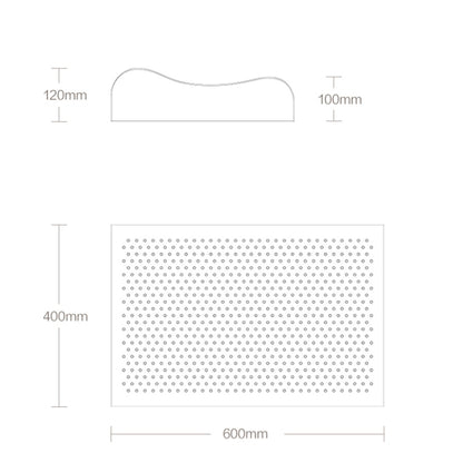 ต้นฉบับ Xiaomi Youpin 8H Z2 หมอนน้ำยางธรรมชาตินุ่มระบายอากาศป้องกันกระดูกสันหลังนวดดูแลหมอนพร้อมปลอกหมอนผ้าฝ้าย