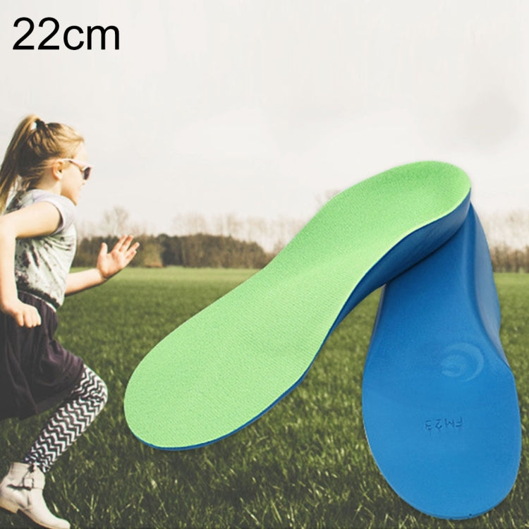 พื้นรองเท้าชั้นใน Corrective PU XO Leg Corrective สำหรับเด็ก Size: 22cm, Size: 22cm
