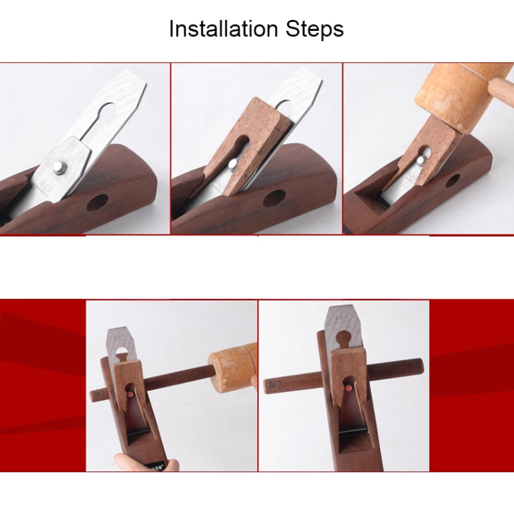 280 มม. อินโดนีเซีย Red Carpenter Manual Planer DIY เครื่องมือช่างไม้, 280mm Indonesia Red Carpenter