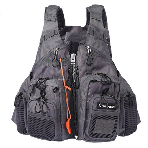 MANNER Outdoor Multifunctional Fishing Life Vest เสื้อชูชีพว่ายน้ำ, MANNER Life Jacket