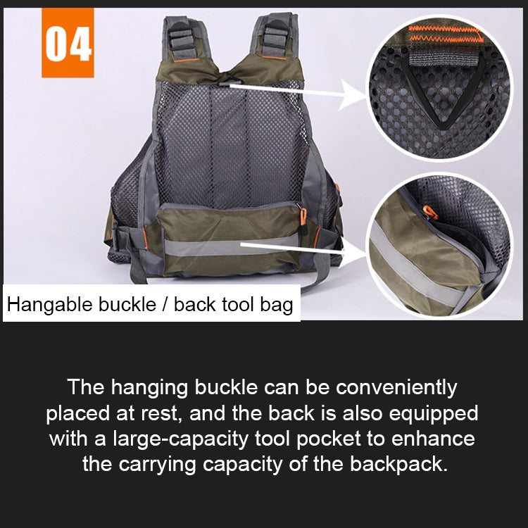 MANNER Outdoor Multifunctional Fishing Life Vest เสื้อชูชีพว่ายน้ำ, MANNER Life Jacket