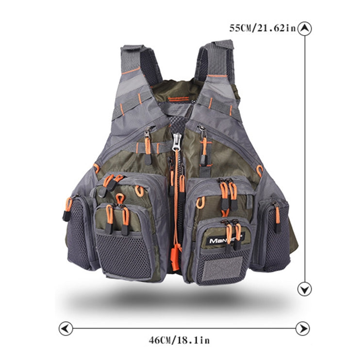 MANNER Outdoor Multifunctional Fishing Life Vest เสื้อชูชีพว่ายน้ำ, MANNER Life Jacket