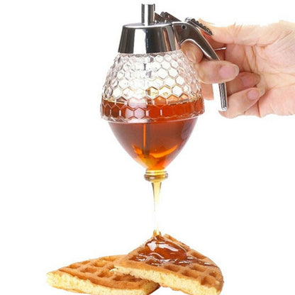 ที่กดน้ำน้ำผึ้งอะคริลิคใส ขนาด 8.3*10.0*15ซม, Juice Dispenser