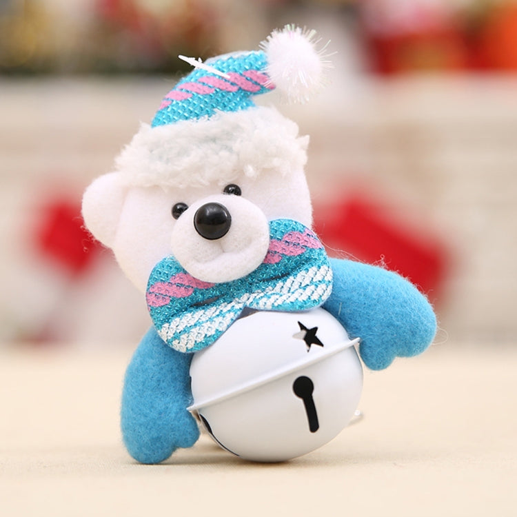 ตุ๊กตาต้นคริสต์มาส ระฆังประดับจี้คริสต์มาส จัดส่งแบบสุ่ม ขนาด: 11*7 ซม, Doll Bell