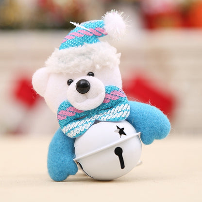 ตุ๊กตาต้นคริสต์มาส ระฆังประดับจี้คริสต์มาส จัดส่งแบบสุ่ม ขนาด: 11*7 ซม, Doll Bell