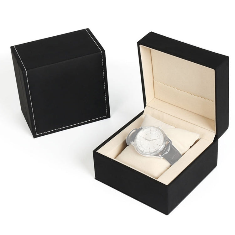 2 ชิ้น SBH002 กล่องเก็บนาฬิกาข้อมือ PU PU ขนาด: L, Size: L