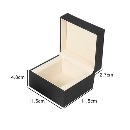 2 ชิ้น SBH002 กล่องเก็บนาฬิกาข้อมือ PU PU ขนาด: L, Size: L