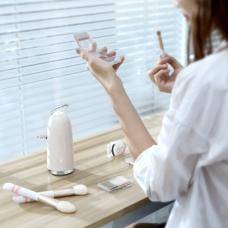TSHM0 เครื่องทำความชื้น Mini Angel Atomizing พร้อมไฟกลางคืนสีสันสดใส ความจุแท้งค์น้ำ: 230 มล