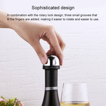 Original Xiaomi Youpin Circle Joy CJ-JS02 มินิแบบพกพาแชมเปญขวดไวน์ประกาย Plugger, CJ-JS02