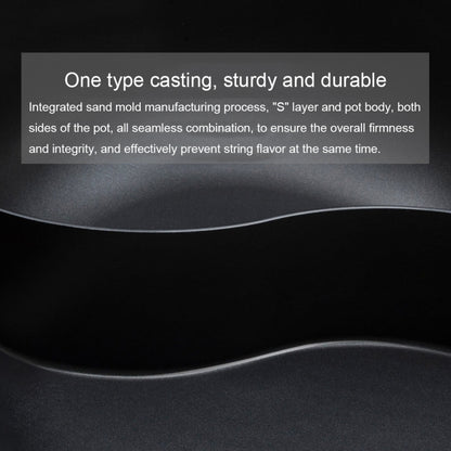 Original Xiaomi Zhiwu ซุปหม้อ 4L Non-Stick อาหาร Stockpot อลูมิเนียมหม้อร้อนไฟฟ้า, GJT03CM