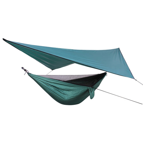 ชุดฉากหลังเปลญวนมุ้งกันยุงสภาพอากาศกลางแจ้ง, 360x290cm Lake Green