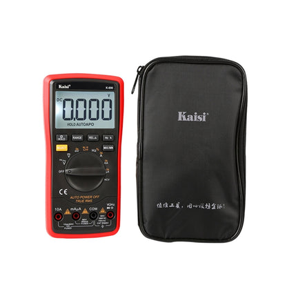 Kaisi K-890 Professional LCD มัลติมิเตอร์แบบดิจิตอลเครื่องทดสอบมัลติมิเตอร์แบบดิจิตอลแบบใช้มือถือไฟฟ้า
