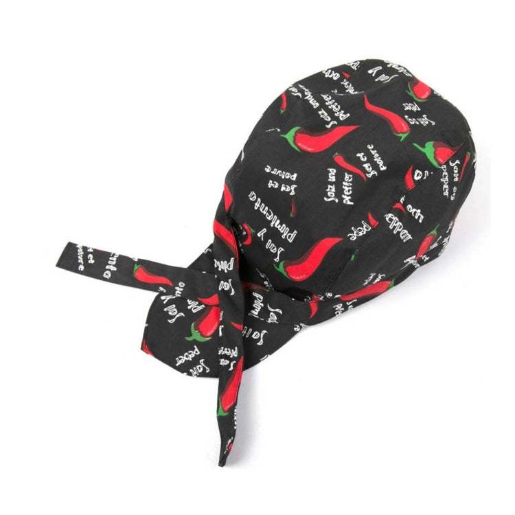 สไตล์เรียบง่าย Unisex Chef Waiter หมวกทำงานหมวกโจรสลัดหมวกผ้าโพกหัว, Turban Cap 2, Turban Cap Red, Turban Cap Black, Turban Cap stripe, Turban Cap1