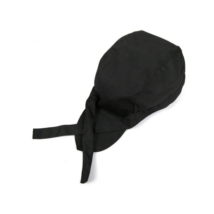 สไตล์เรียบง่าย Unisex Chef Waiter หมวกทำงานหมวกโจรสลัดหมวกผ้าโพกหัว, Turban Cap 2, Turban Cap Red, Turban Cap Black, Turban Cap stripe, Turban Cap1