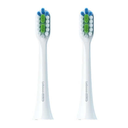 HUAWEI Lebooo LBS-T053A 2 ชิ้น หัวแปรงสีฟันอัจฉริยะ (สำหรับ HCB0001), LBS-T053A Toothbrush Head (Black), LBS-T053A Toothbrush Head (White)