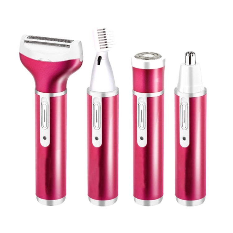 4 In 1 USB ชาร์จ Vibrissa คิ้วทริมเมอร์ผมร่างกาย Denuding เครื่องชุดพร้อมสาย USB, 4 In 1