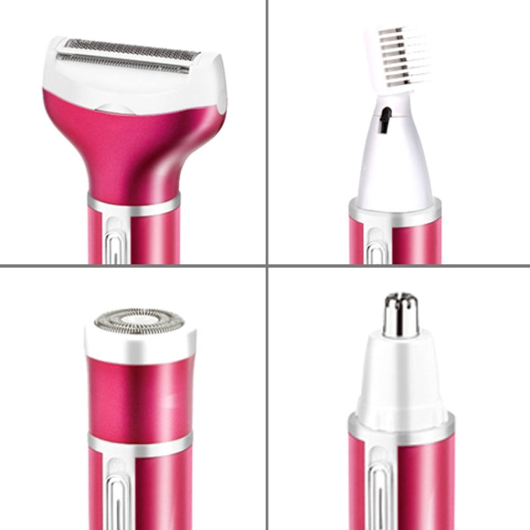 4 In 1 USB ชาร์จ Vibrissa คิ้วทริมเมอร์ผมร่างกาย Denuding เครื่องชุดพร้อมสาย USB, 4 In 1