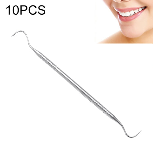 10 ชิ้นสแตนเลสบิ๊กโค้ง การสอบสวน เครื่องมือทันตแพทย์, Big Bend Probe