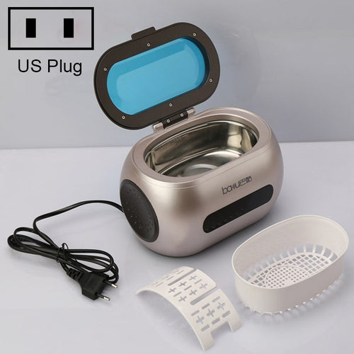 บากู BA-3060A 110V รุ่นสัมผัสครัวเรือนแว่นตาเครื่องมือทำความสะอาดเครื่องประดับเครื่องทำความสะอาดอัลตราโซนิกปลั๊ก US, US Plug