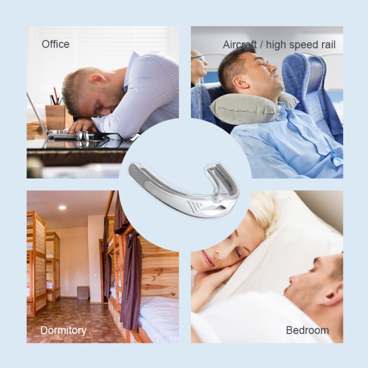 YJK100 ซิลิโคน + ABS อุปกรณ์หยุดการนอนกรน Anti Snore