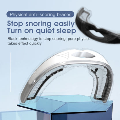 YJK100 ซิลิโคน + ABS อุปกรณ์หยุดการนอนกรน Anti Snore