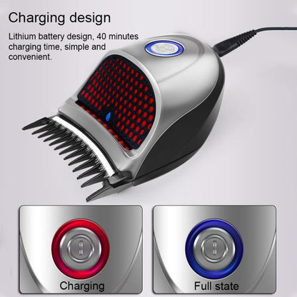 HJ-2018 Men เครื่องโกนหนวดไฟฟ้า Fader Self-help Hair Clipper พร้อมผ้า Wai + ฟองน้ำ, รุ่นมาตรฐาน, ปลั๊ก CN, with Wai Cloth + Sponge