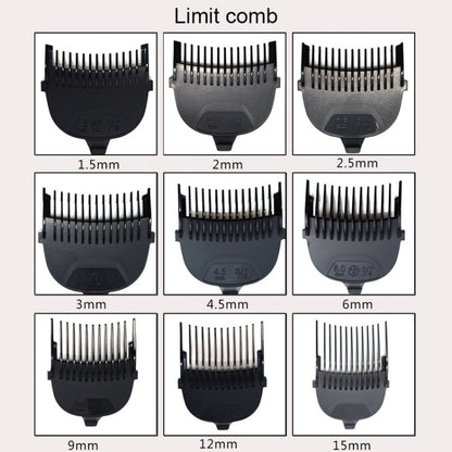 HJ-2018 Men เครื่องโกนหนวดไฟฟ้า Fader Self-help Hair Clipper พร้อมผ้า Wai + ฟองน้ำ, รุ่นมาตรฐาน, ปลั๊ก CN, with Wai Cloth + Sponge