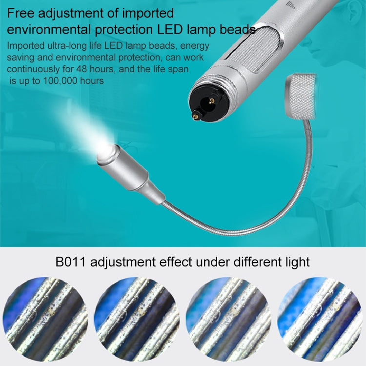 Supereyes DR01 กล้องจุลทรรศน์อิเล็กทรอนิกส์แบบปรับได้ Universal Spotlight สำหรับ HCB0990, DR01
