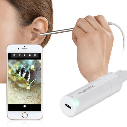 Supereyes W002 USB กล้องส่องกล้องดิจิตอลแท็บเล็ตโทรศัพท์มือถือ WIFI HD กล่องส่งสัญญาณวิดีโอ, W002