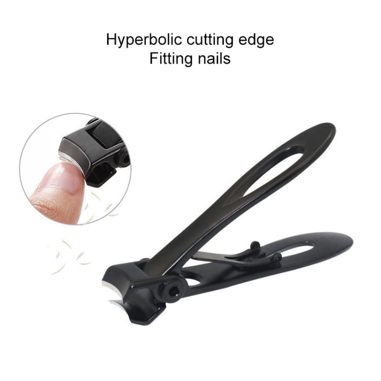 Nail Art Tool กรรไกรตัดเล็บ Stainless Steel Nail Nipper, Size: L, 8.8 x 1.6cm, Size: 8.8 x 1.6cm (Silver)