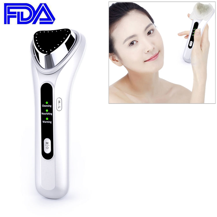 BLK-D020 Ion นำเข้าและส่งออกเครื่องมือความงามนวดหน้าเครื่องทำความร้อนการสั่นสะเทือน Ffacial Skin Care Instrument