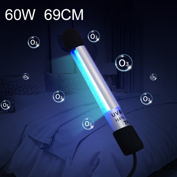 60W 69 ซม. ความยาว โอโซน UV แสงฆ่าเชื้อแบบพกพา Anti-virus ฆ่าเชื้อโคมไฟแถบ, ปลั๊ก CN, 60W 69cm
