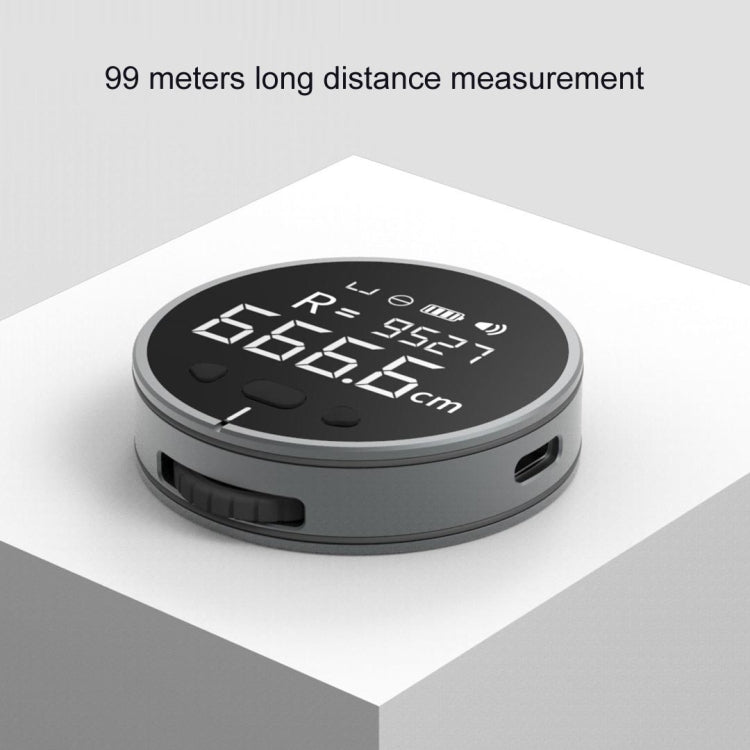 Original Xiaomi Youpin Duka ไม้บรรทัดอิเล็กทรอนิกส์แบบพกพา Rangefinder หน้าจอ LCD ไม้บรรทัดดิจิตอล, Digital Ruler