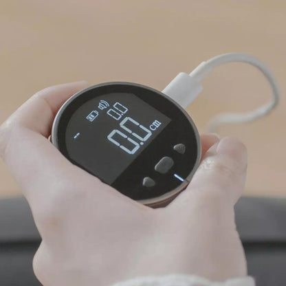 Original Xiaomi Youpin Duka ไม้บรรทัดอิเล็กทรอนิกส์แบบพกพา Rangefinder หน้าจอ LCD ไม้บรรทัดดิจิตอล, Digital Ruler