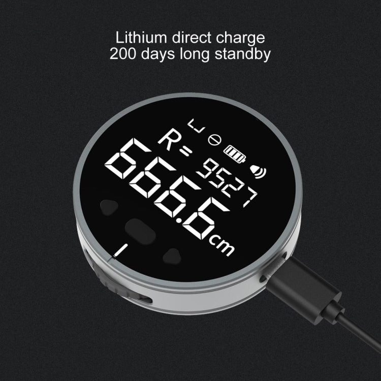 Original Xiaomi Youpin Duka ไม้บรรทัดอิเล็กทรอนิกส์แบบพกพา Rangefinder หน้าจอ LCD ไม้บรรทัดดิจิตอล, Digital Ruler