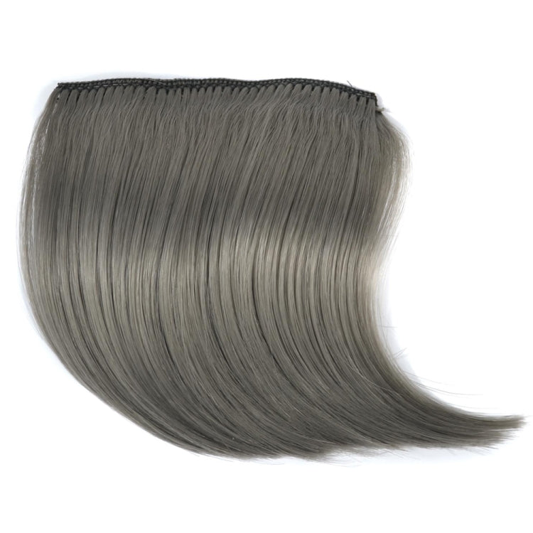 การไล่ระดับสีที่มองไม่เห็นการต่อผมแบบไม่มีรอยต่อวิกผมชิ้นผมตรงสี Bangs ชิ้นผม