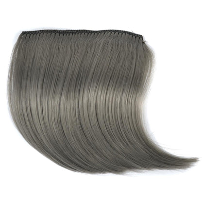 การไล่ระดับสีที่มองไม่เห็นการต่อผมแบบไม่มีรอยต่อวิกผมชิ้นผมตรงสี Bangs ชิ้นผม