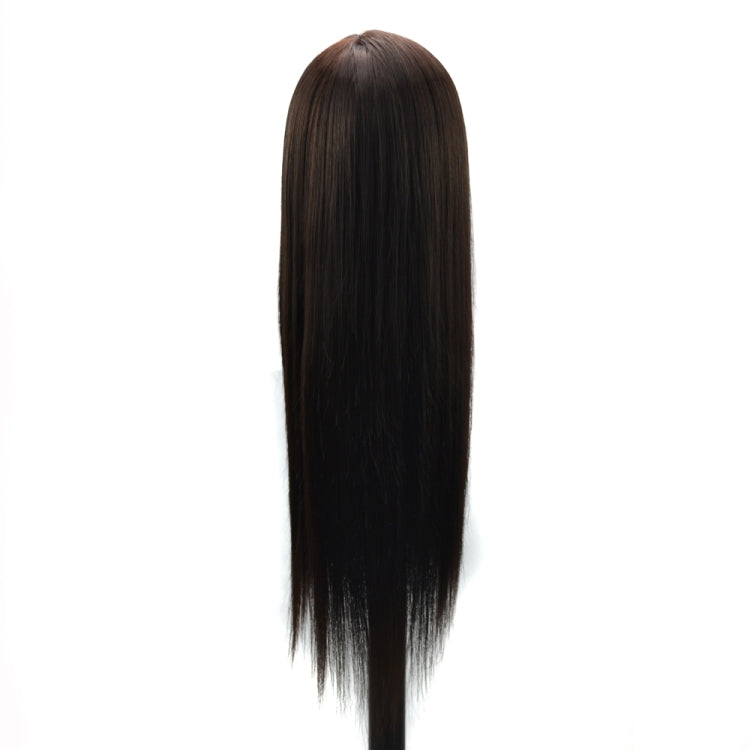 Practice Disc Hair Braided Mannequin Head วิกผมจัดแต่งทรงผมตัดหัวรุ่น, Black, Marron, Beige, Brown