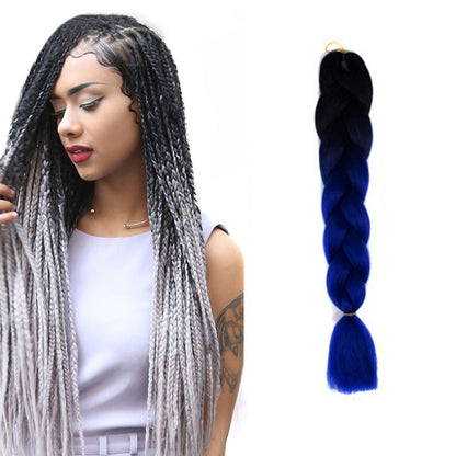 แฟชั่นสีไล่โทนสีบุคคลวิกผมถักเปียไฟเบอร์เคมี Braids ใหญ่ ความยาว: 60 ซม. (04 สีดำ + สีแดง), 04, 05, 07, 09, 10, 11, 12, 13, 14, 19, 20, 22, 23, 24, 32, 33, 39, 40, 41, 48, 52, 53, 55, 57, 58, 60