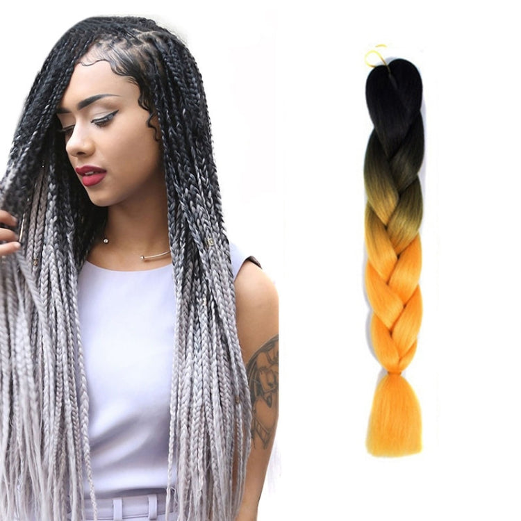 แฟชั่นสีไล่โทนสีบุคคลวิกผมถักเปียไฟเบอร์เคมี Braids ใหญ่ ความยาว: 60 ซม. (04 สีดำ + สีแดง), 04, 05, 07, 09, 10, 11, 12, 13, 14, 19, 20, 22, 23, 24, 32, 33, 39, 40, 41, 48, 52, 53, 55, 57, 58, 60