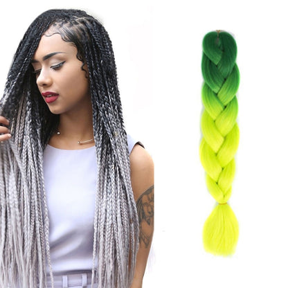 แฟชั่นสีไล่โทนสีบุคคลวิกผมถักเปียไฟเบอร์เคมี Braids ใหญ่ ความยาว: 60 ซม. (04 สีดำ + สีแดง), 04, 05, 07, 09, 10, 11, 12, 13, 14, 19, 20, 22, 23, 24, 32, 33, 39, 40, 41, 48, 52, 53, 55, 57, 58, 60