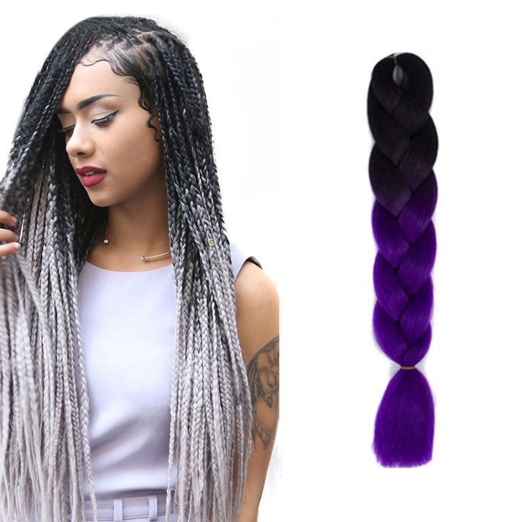 แฟชั่นสีไล่โทนสีบุคคลวิกผมถักเปียไฟเบอร์เคมี Braids ใหญ่ ความยาว: 60 ซม. (04 สีดำ + สีแดง), 04, 05, 07, 09, 10, 11, 12, 13, 14, 19, 20, 22, 23, 24, 32, 33, 39, 40, 41, 48, 52, 53, 55, 57, 58, 60