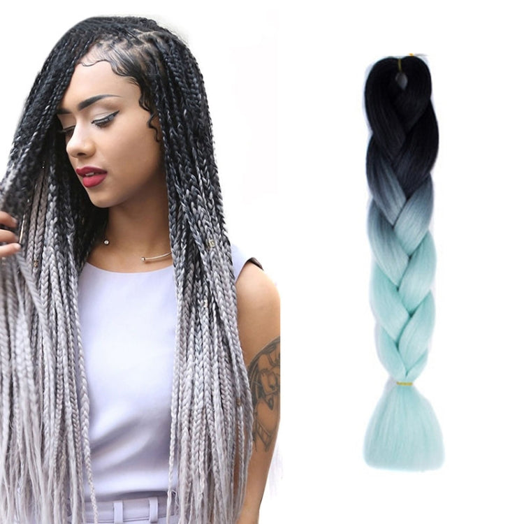 แฟชั่นสีไล่โทนสีบุคคลวิกผมถักเปียไฟเบอร์เคมี Braids ใหญ่ ความยาว: 60 ซม. (04 สีดำ + สีแดง), 04, 05, 07, 09, 10, 11, 12, 13, 14, 19, 20, 22, 23, 24, 32, 33, 39, 40, 41, 48, 52, 53, 55, 57, 58, 60